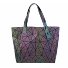 Luxury Bag 2021 Luxury Exquisite Women Tote Bag Large-capacity Geometric Luminous Handbag