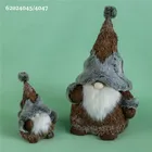 Christmas Factory Supply Customized Gray Kriss Kringle Indoor Christmas Decoration