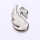 Charms Zinc Alloy Round Custom Logo Engraved Gold Plating Metal Charms For Bracelets
