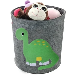 Wholesale New Trends Large Capacity Felt Laundry Basket Storage Baby Toys Clothes Container With Handle