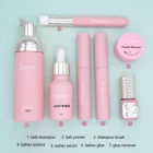 Eyelash Eyelash Eyelash Private Label 60ml Eyelash Extension Cleanser Foam Lash Shampoo Set