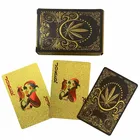 Poker Professional Customizable Gold Silver Playing Premium Poker Cards