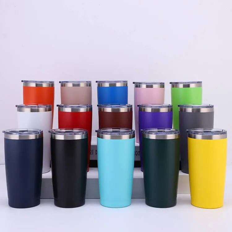 OEM&ODM Wholesale Cheap Stainless Steel Tumbler Insulated Vacuum Flask Car Cup Double Wall Stainless Steel Water Bottle