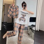 Sleepwear New Design Custom Sleepwear 3pcs Women Night Suits Pajamas Set