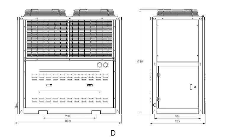 Compression Condensing Parallel Unit, Scroll, R404A, Hermetic - detail 22