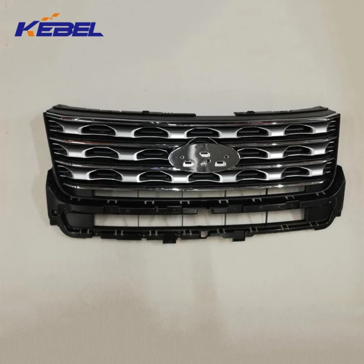 product high guarantee automobile accessories front grille large stock auto parts car grills for ford explorer 2014 2016-7