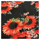Fabric 100% Polyester Micro Fiber Peach Skin Print Fabric In Stock