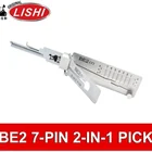 100% Original Lishi BE2-7 PIN 2 In 1 SFIC Best Type Cores Using The BE2 "A" Keyway Decoder