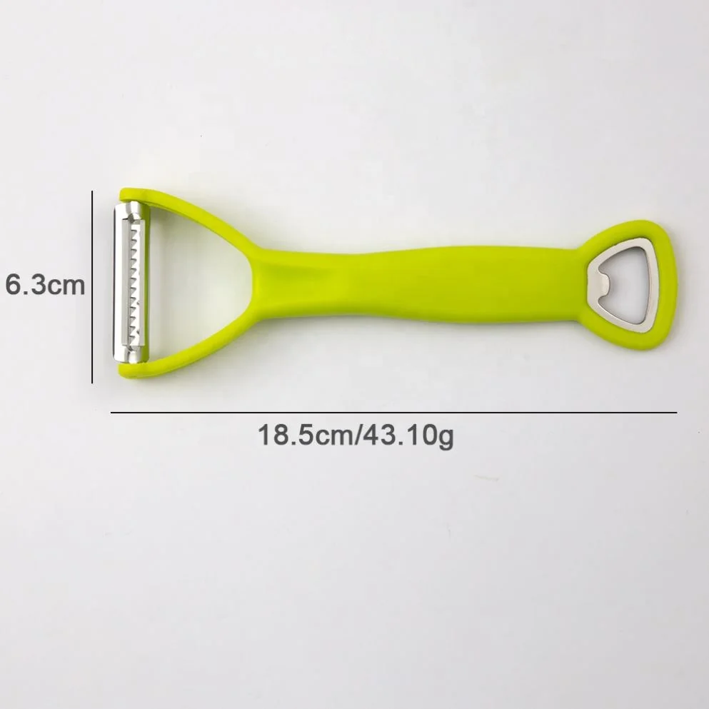 High Quality Stainless Steel 4 in 1 Y Shape Peeler Multifunction Carrot Potato Peeler And Bottle Opener