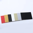 Custom Aluminum Composite Panel Black Brushed 3mm Printing Brushed Aluminum Composite Panel For Wall Decoration