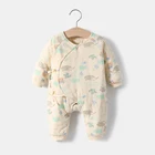 Girls Wholesale Ribbed Cotton Toddler 0-4 Year Old Age Baby Boy Girls Gender Clothing Set