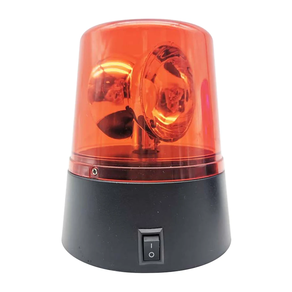 battery operated rotating beacon light