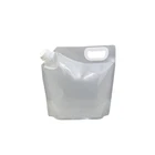 Foil Blank Plastic Pure Aluminum Foil Food Grade Pouch Stand Up Spout Bags For Liquid/drink/juice/beer Packaging