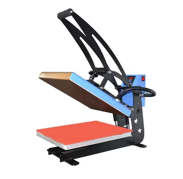 3838 A4 Semi-Automatic Heat Transfer Machine 220V T-Shirt Press Printer New Condition