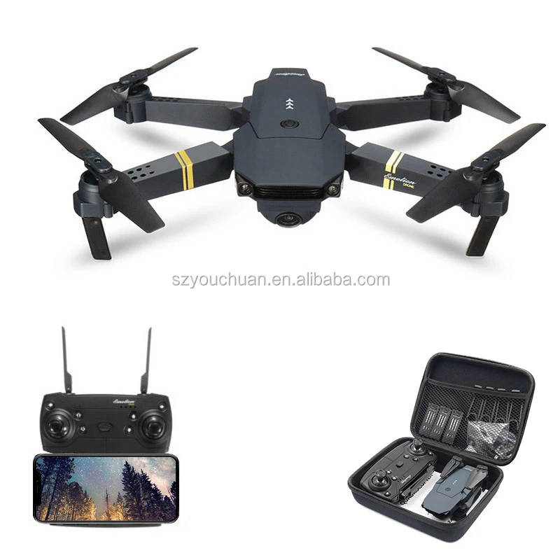 Mini Remote Control 6-Axis RC Drone Quadcopter FPV with Camera HD 720P Night LED 