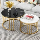 Table 2021 New Arriaval Designed Furniture Side Table Round Modern Coffee Table Sets