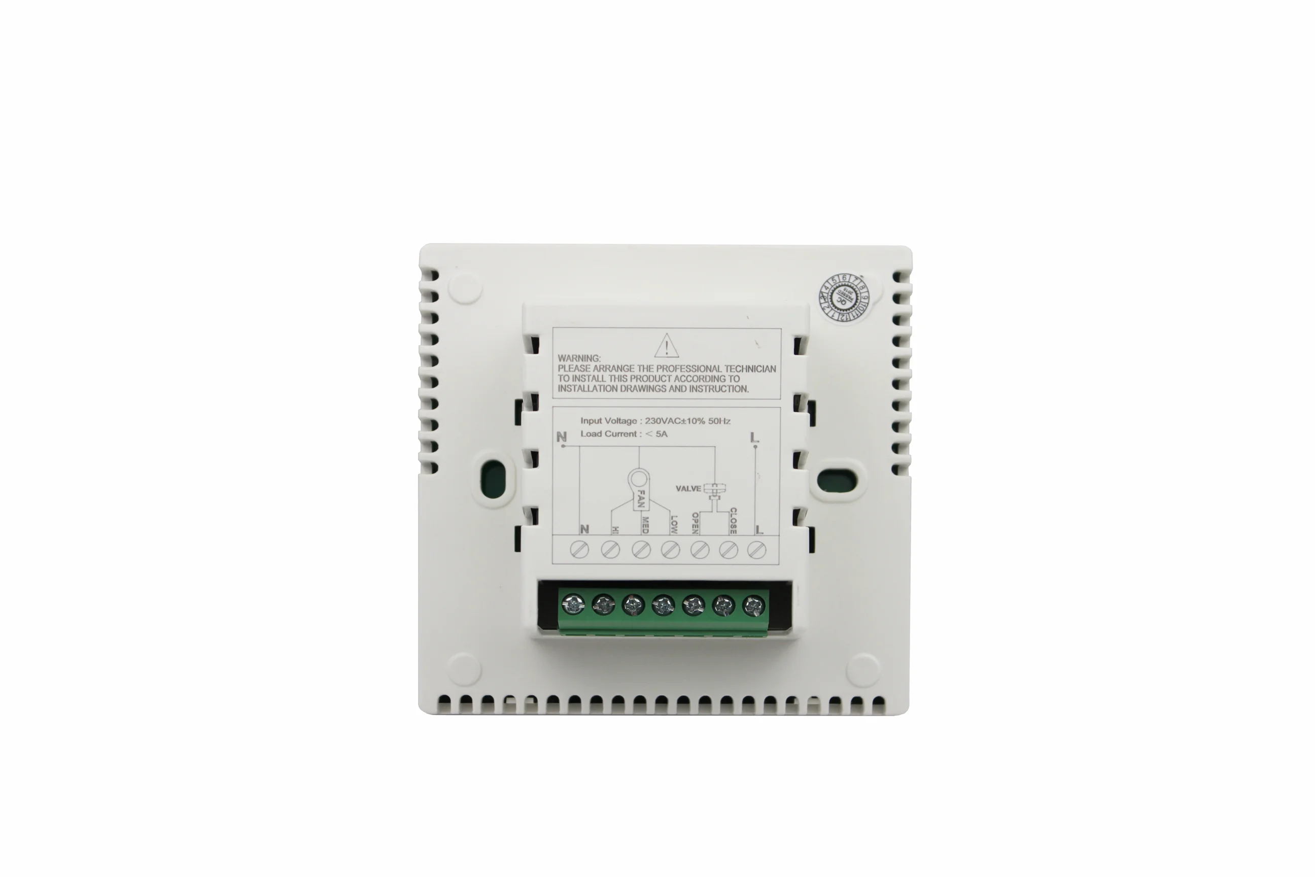 Ac802f Square Digital Fan, 2/4-Pipe, 240V - detail 12