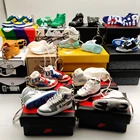 Shoe Style Keychain Design High Quality SHOE Key Chain AJ 1 3D Mini Sneakers Keychain