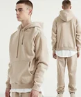 Suit Hoodie Latest Stylish Quality Custom Outdoor Fashion Cotton Solid Color Street Men's Track Suit Hoodie