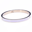 Bracelet Jewellery Designer Bracelet Bangle Purple Painting New Bracelet Jewellery Stainless Steel Bangle