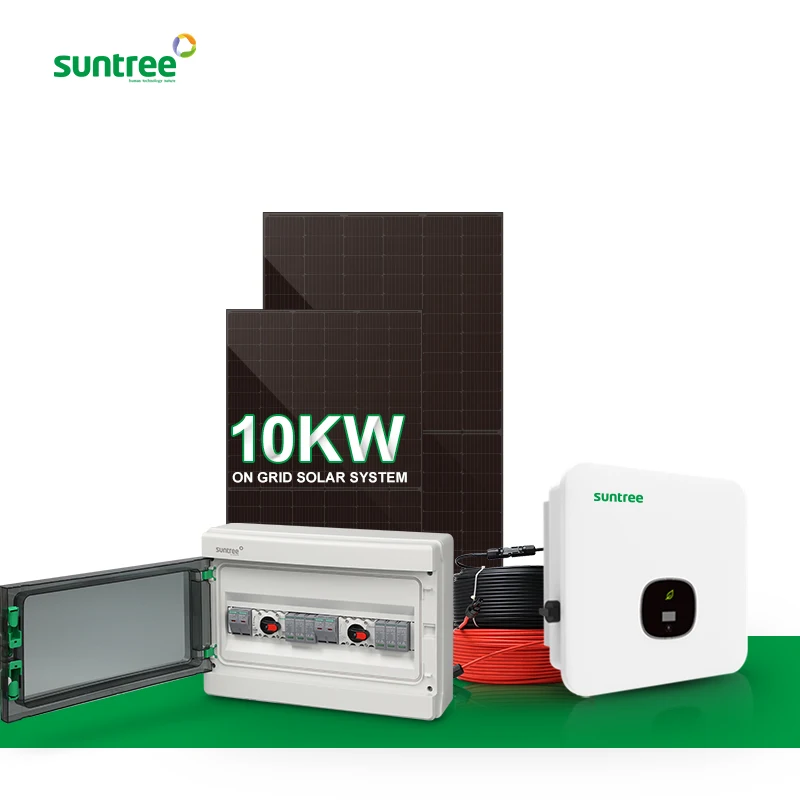 Home Photovoltaic Kw On Grid Tied Solar Power Energy System Complete