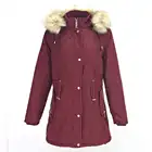 Coat Padded Red Jacket Woman Spring Winter Coat