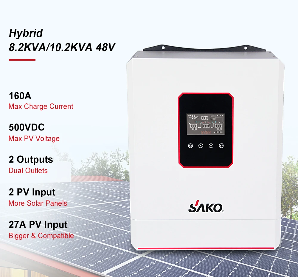 Sako 10kwh Power System Of Panels 10kw 3kva Off Grid Energy Kit 24v