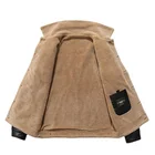 Leather Jacket Mens Bomber Leather Jacket Sheepskin Military Biker Style Leather Casual Racer Jacket