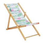 Chair Beach Chairs Wood Beach Chair Wholesale Custom Logo Adjustable Folding Wood Lounge Deck Chair Beach Chairs