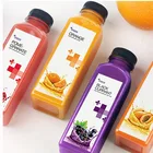 Plastic Bottles B02 12 OZ PET Plastic Reusabl Disposable Milk Bulk Beverage Juice Bottles With Tamper Evident Caps