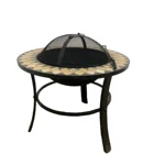Factory Direct Wholesale Outdoor Heater Mosaic Tile Table Fire Pit