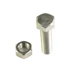 Din931 Bolt China Factory Stainless Steel M6 M8 M10 M12 M16 Hex Bolt And Nut Screw Washer DIN931 DIN933 Hex Bolt