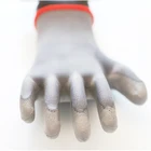 Non Slip Gloves Non Slip Gloves Non Slip Nylon Dipped PU Finger Tip Touch Screen Labor Working Gloves