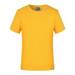 Custom cotton oversize t-shirt  crewneck short sleeve embroidery printed logo t-shirts for men