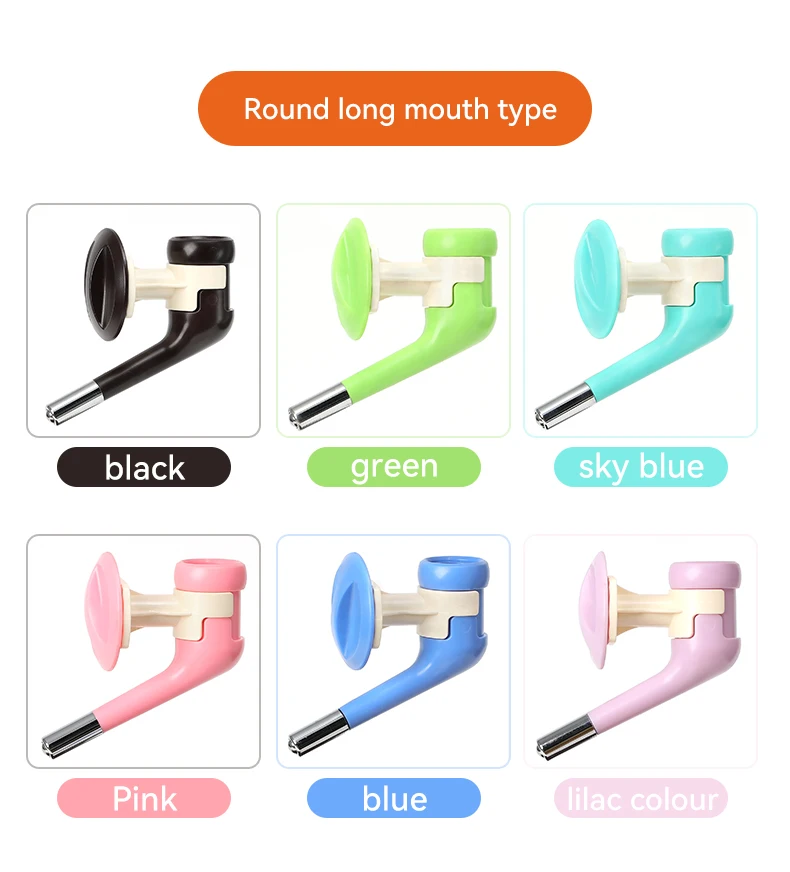CUSTOM Plastic Hanging Style Dog Water Nozzle Dog Water Dispenser Pet Drinking Fountain on Cage manufacture