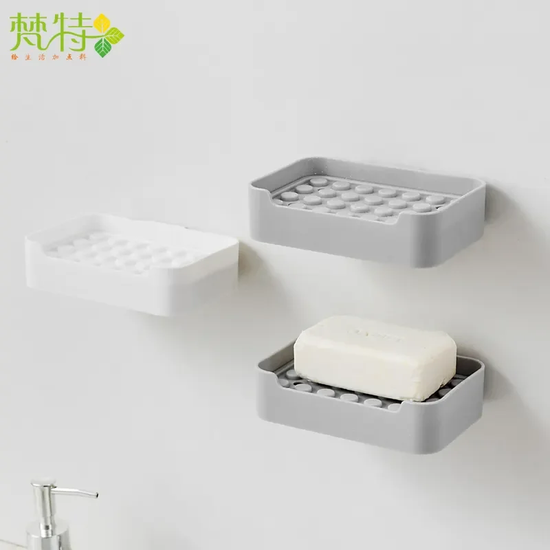 China factory wholesale good quality modern design wall soap dish holder custom box for soap