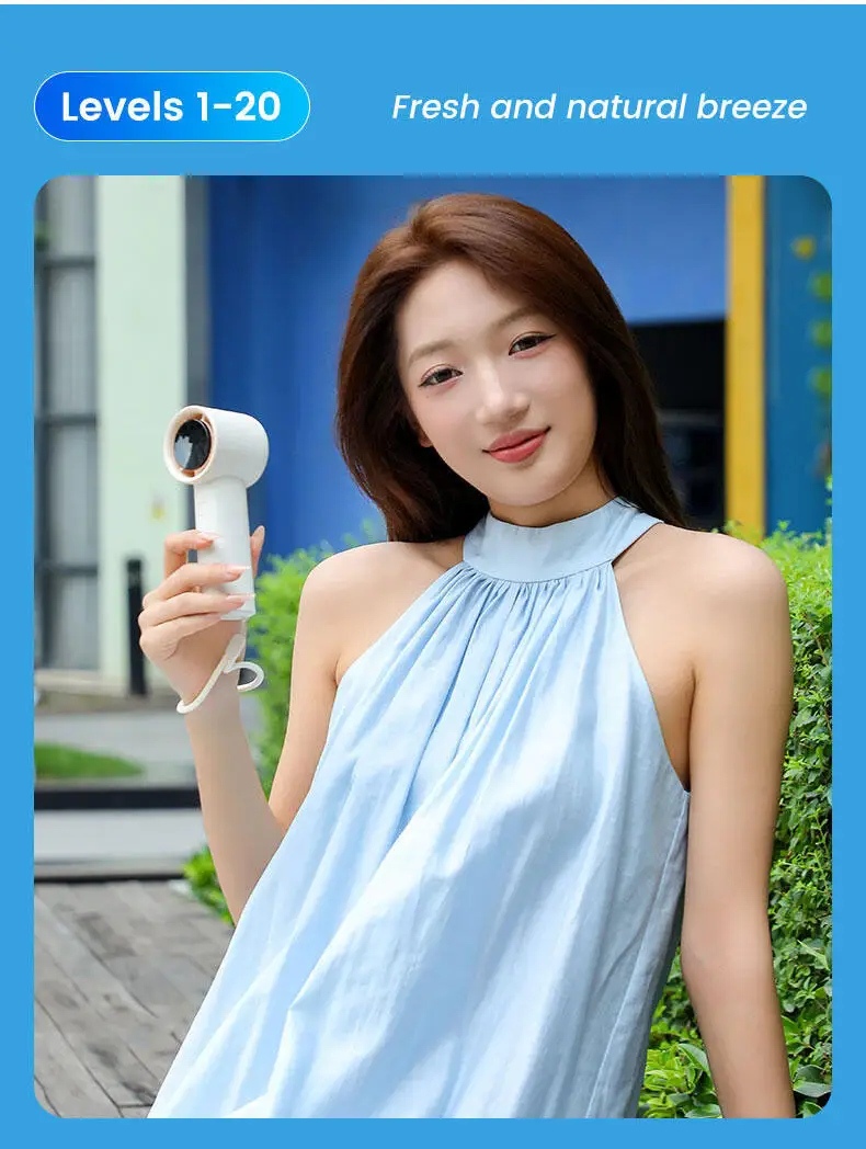 Mini Handheld Fan, IMYCOO, Portable - detail 14