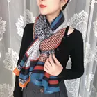 Scarf 28 Styles Pattern High Quality Custom Color Printed Scarf Women Hijab Brand Women Hijab Scarf Cotton