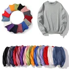 Plain Pullover Women 5XL Custom Plain Crew Neck Oversized Cotton Designer Premium Pullover Women Sweatshirt
