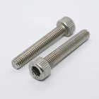 Fasten Titanium Bolts And Screws Fasten Manufactur Aluminum Titanium Bolt Hexagon Socket Cap Screw