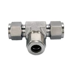 Union Union Fitting Pipe Fitting Stainless Steel 316 TUBE FITTING UNION TEE PIPE FITTINGS