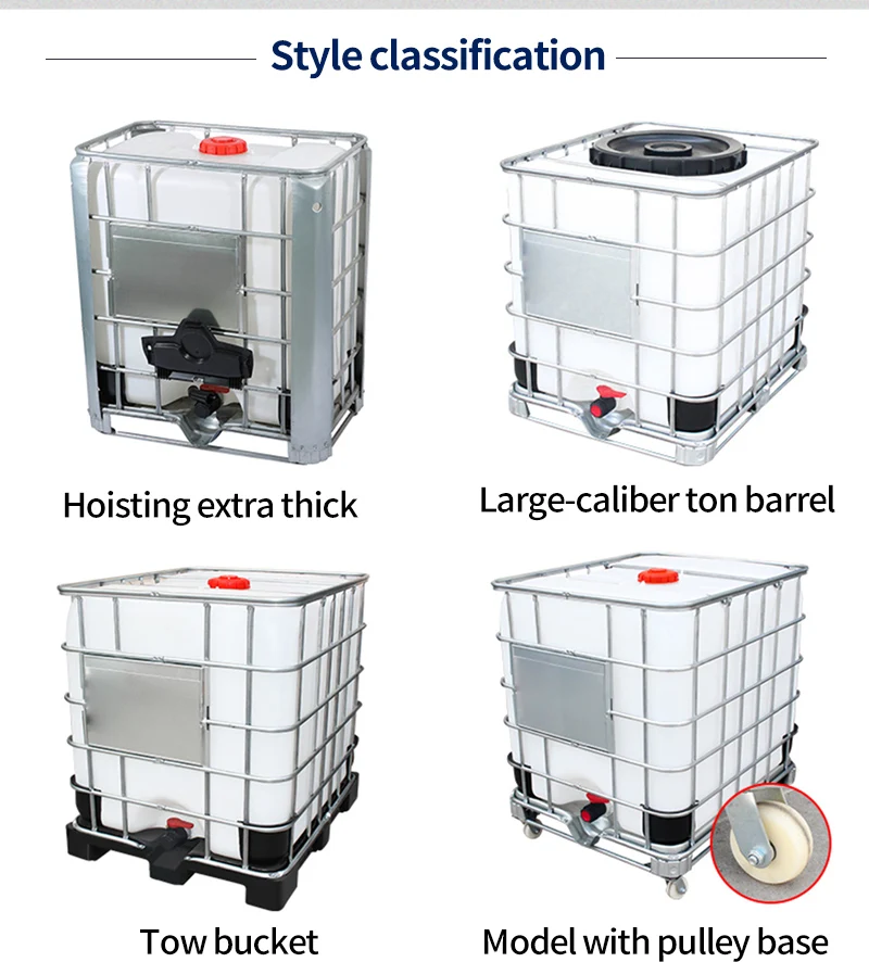 Ibc Storage Chemical Ibc Storage Tank Polyethylene 1000 Liter Ibc