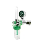 Oxygen Pressure Regulator Diaphragm Type Single Stage Medical Oxygen Pressure Regulator With Flowmeter