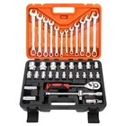 Repair Professional 37pcs 1/2 Inch Spanner Set Universal Auto Repair Tools Head Quick-Release Tool Set For Auto Repair