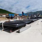 Gold Shaking Table Price 40-50TPH Full Set Alluvial Gold Plant Include Separation Shaking Table