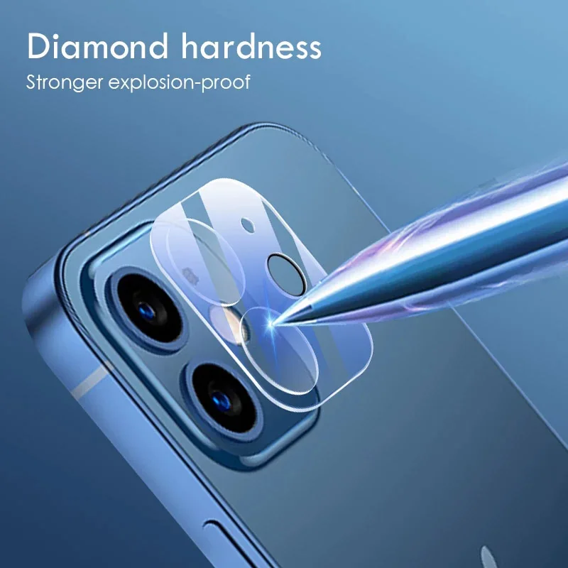 For iPhone 12 9H Camera Lens Screen Protector For iPhone 12 11 Pro Max Xs Xr Xs Max