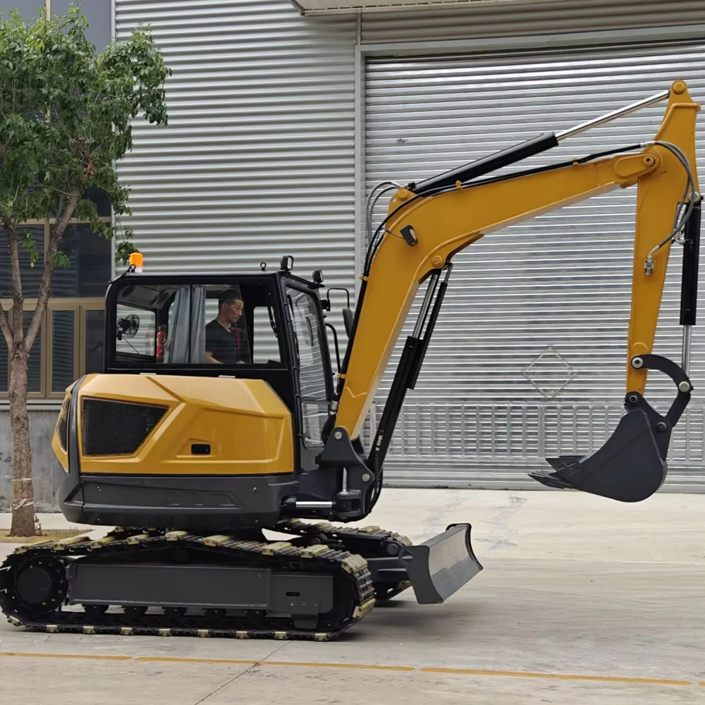 product ht65 high quality hydraulic mini crawler hydraulic excavator 65ton for construction-8