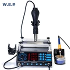 Station Rework Station WEP 853AAA 3 In 1 Digital SMD Soldering Welding Equipment Preheat BGA Rework Station