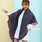 Yiwu Scarf Fashion New Style Yiwu Direct Sale Autumn And Winter Ladies Lace Triangle Scarf Shawl