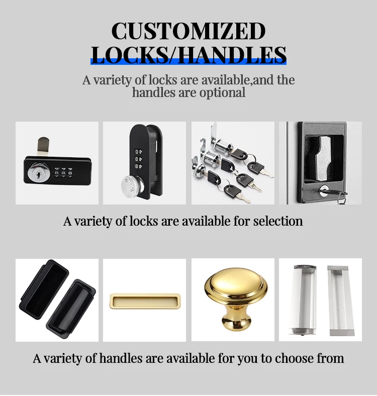 Luoyang Bedroom Furniture Steel Wardrobe Closet Cupboards for Bedroom Wardrobe Armoire Dressing details